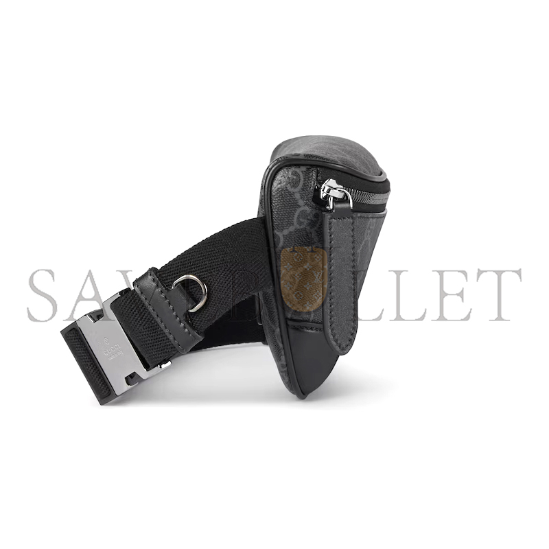 GUCCI GG EMBLEM SMALL BELT BAG 821165 (23*13*5.5cm) GUCCI GG EMBLEM SMALL BELT BAG 821165 (23*13*5.5cm)